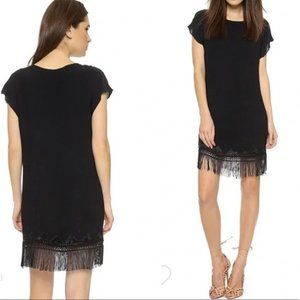 TWELFTH STREET FRINGE HEM DRESS by CYNTHIA VINCENT
